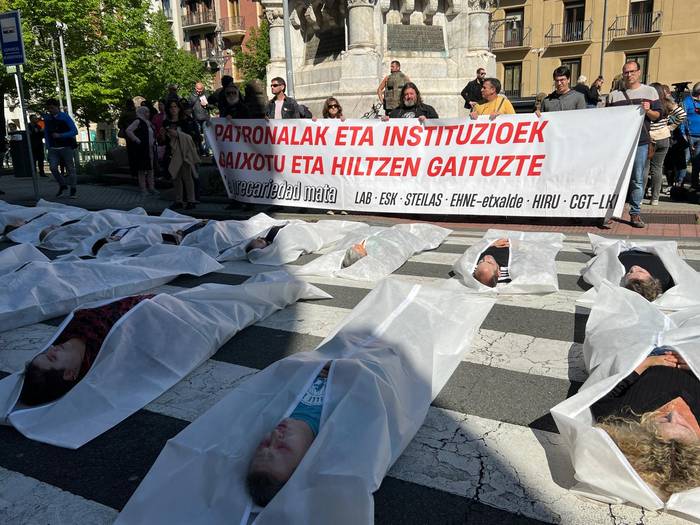 Nafarroarako lan ikuskaritza propioa eta sendoa galdegin dute LAB, ESK, STEILAS, EHNE. HIRU eta CGT sindikatuek