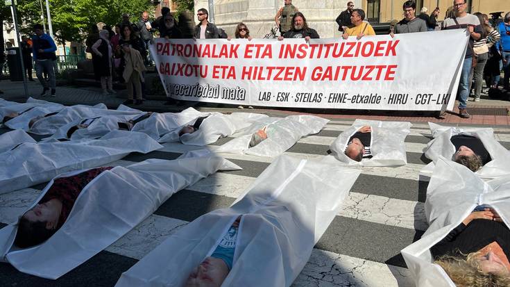 Nafarroarako lan ikuskaritza propioa eta sendoa galdegin dute LAB, ESK, STEILAS, EHNE. HIRU eta CGT sindikatuek