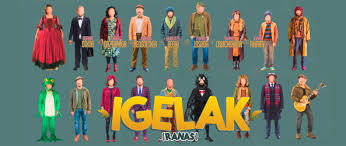 "Igelak euskarazko filma, DVD-an.
