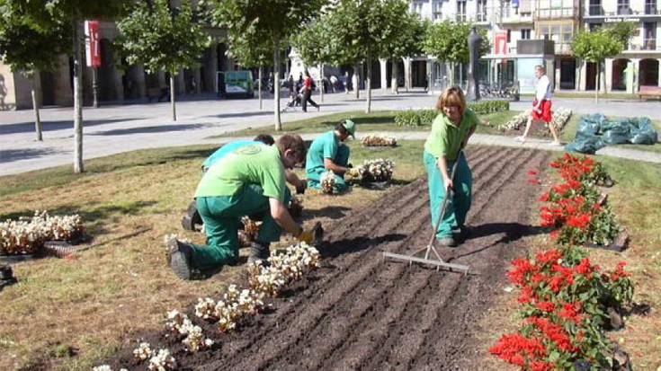 Lorez beteko dute laster Iruñea 85.000 landare desberdinekin