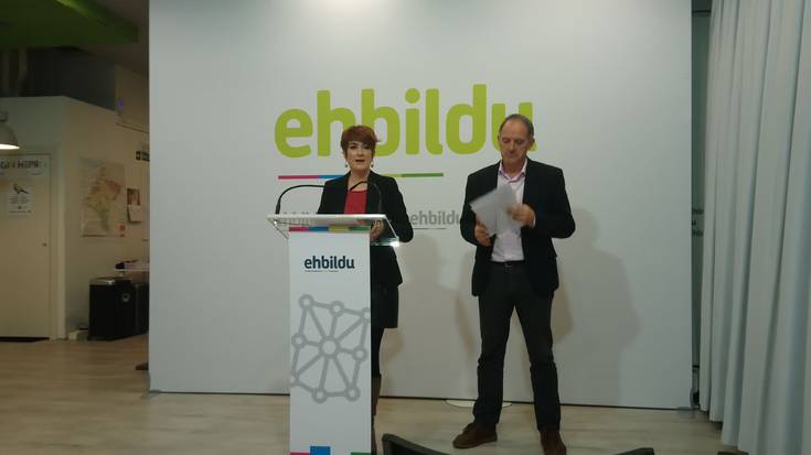 Zonifikazioarekin amaitzeko euskararen lege berri bat nahi du EH Bilduk