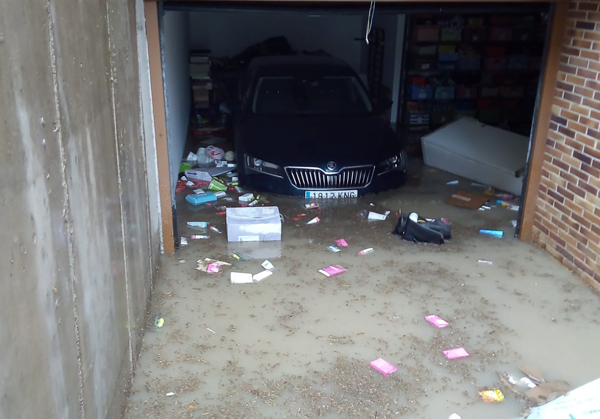 Nafarroa alerta horian, euria eta haizeagatik