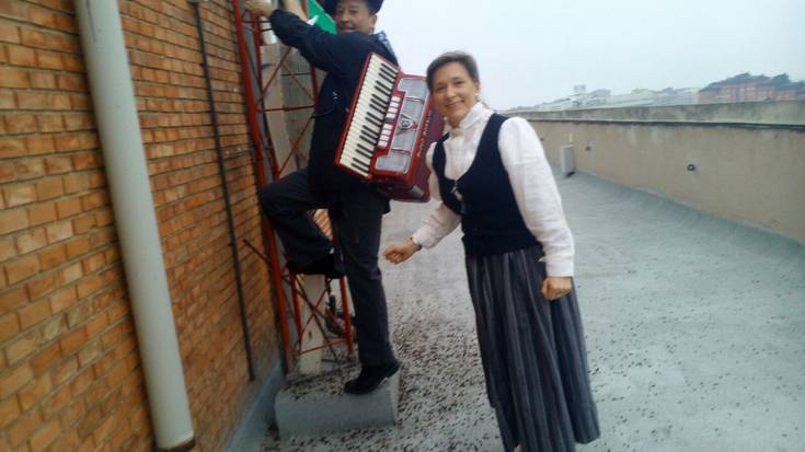 Haur andana elkartu da Olentzerorekin, Euskalerria Irratian (Argazki galeria)