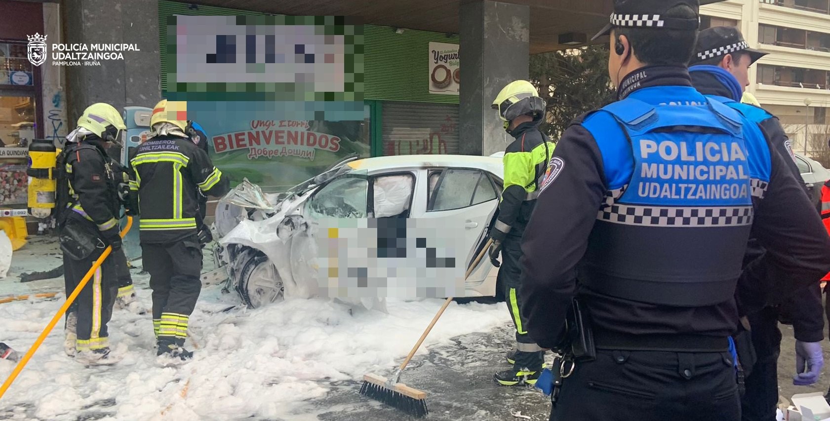 Gidari bat hil da Iruñeko Donibane auzoan