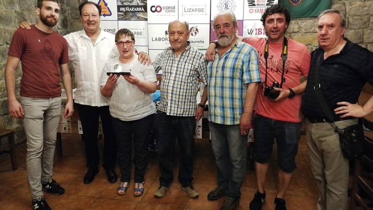 Martxela Abarzuzak jaso du 2018ko Jaranaren 'Bombo' saria