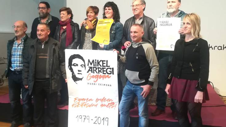 Mikel Arregiren heriotzaren inuguruko zigorgabetasuna salatu dute, 40 urteren ondoren