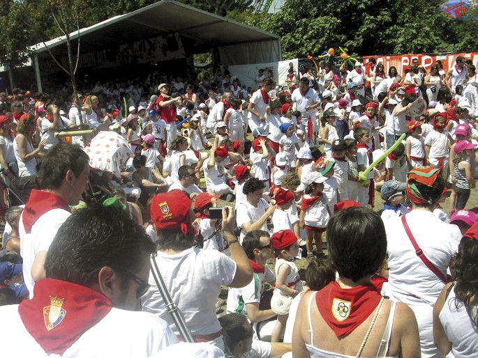 Sanferminetan ez da txosnarik izanen Baratxurien plazan