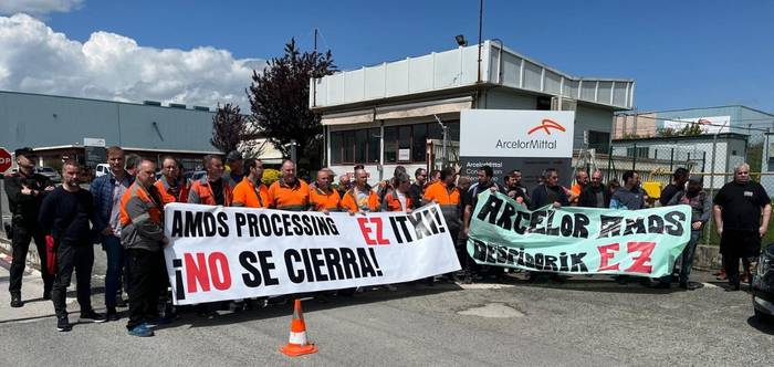 Arcelor Mittalek Legasako lantegia urte amaierarako ixtea aurreikusi du