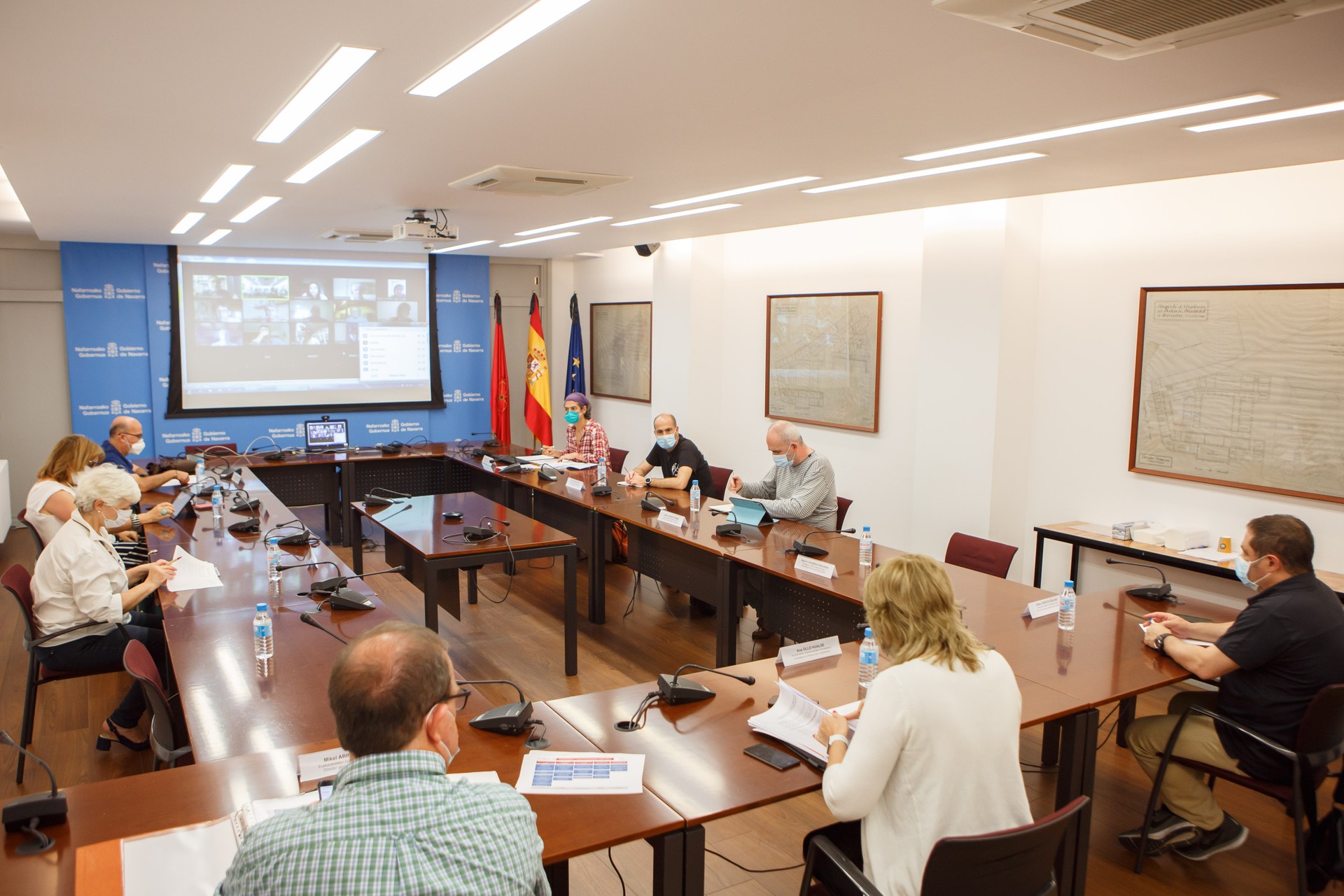 Nafarroa Suspertu Planari Herritarrekiko Harremanetako Departamentuak egindako proposamenak ezagutu ditu Euskararen Nafar Kontseiluak