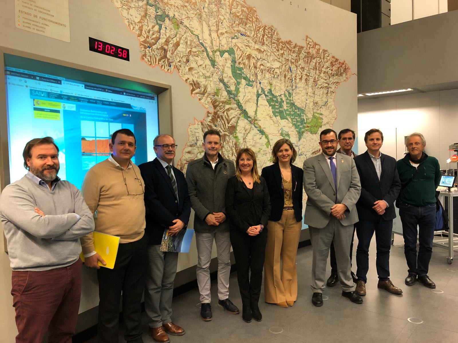 Esan segurtasun neurri gehiago eskatu dizkio Nafarroako Gobernuak Ebroko Ur Konfederazioari
