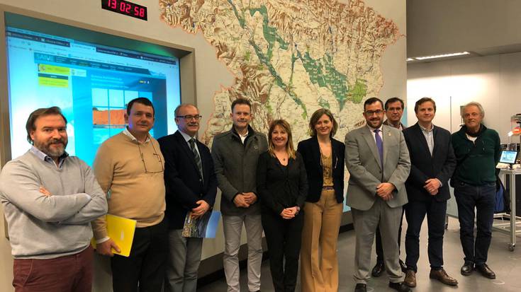 Esan segurtasun neurri gehiago eskatu dizkio Nafarroako Gobernuak Ebroko Ur Konfederazioari