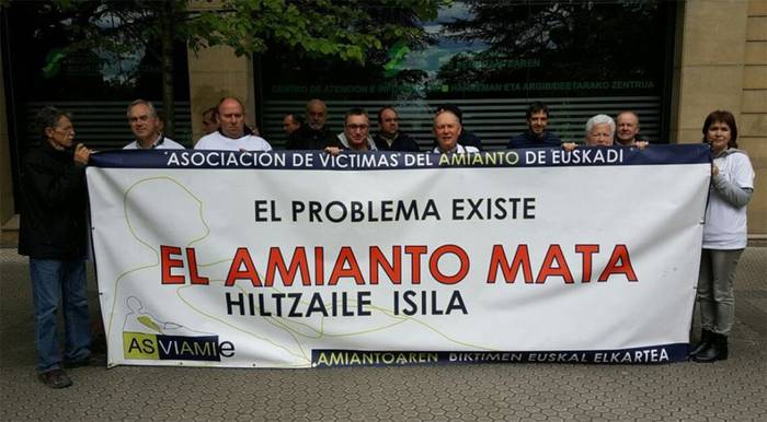 Amiantoaren biktimentzat diru-funtsa sortzeko eskatuko dio Nafarroak Espainiako Gobernuari