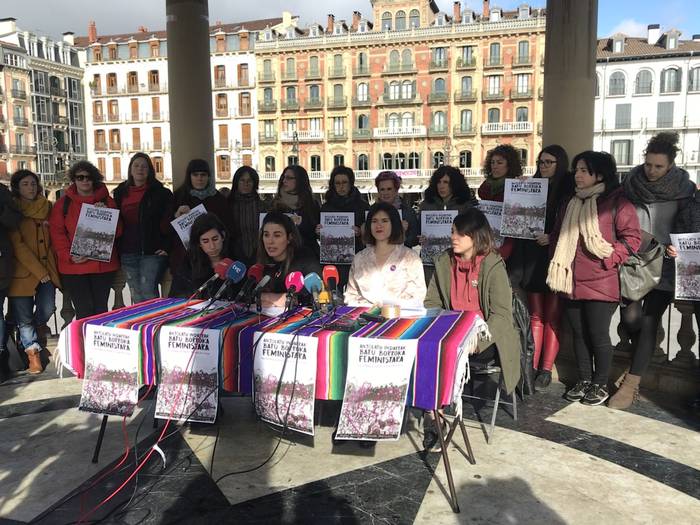 Martxoaren 8an grebarik ez, baina kalera ateratzeko arrazoi asko