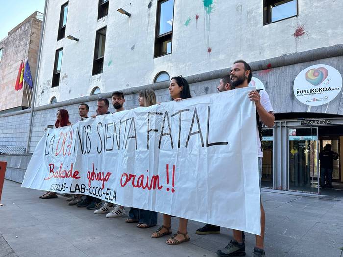 Lanbide Heziketak Nafarroan bizi duen «egoera larria eta baliabide eskasia» salatu du gehiengo sindikalak