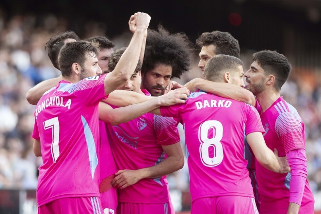 Zazpigarren postuari begira da Osasuna