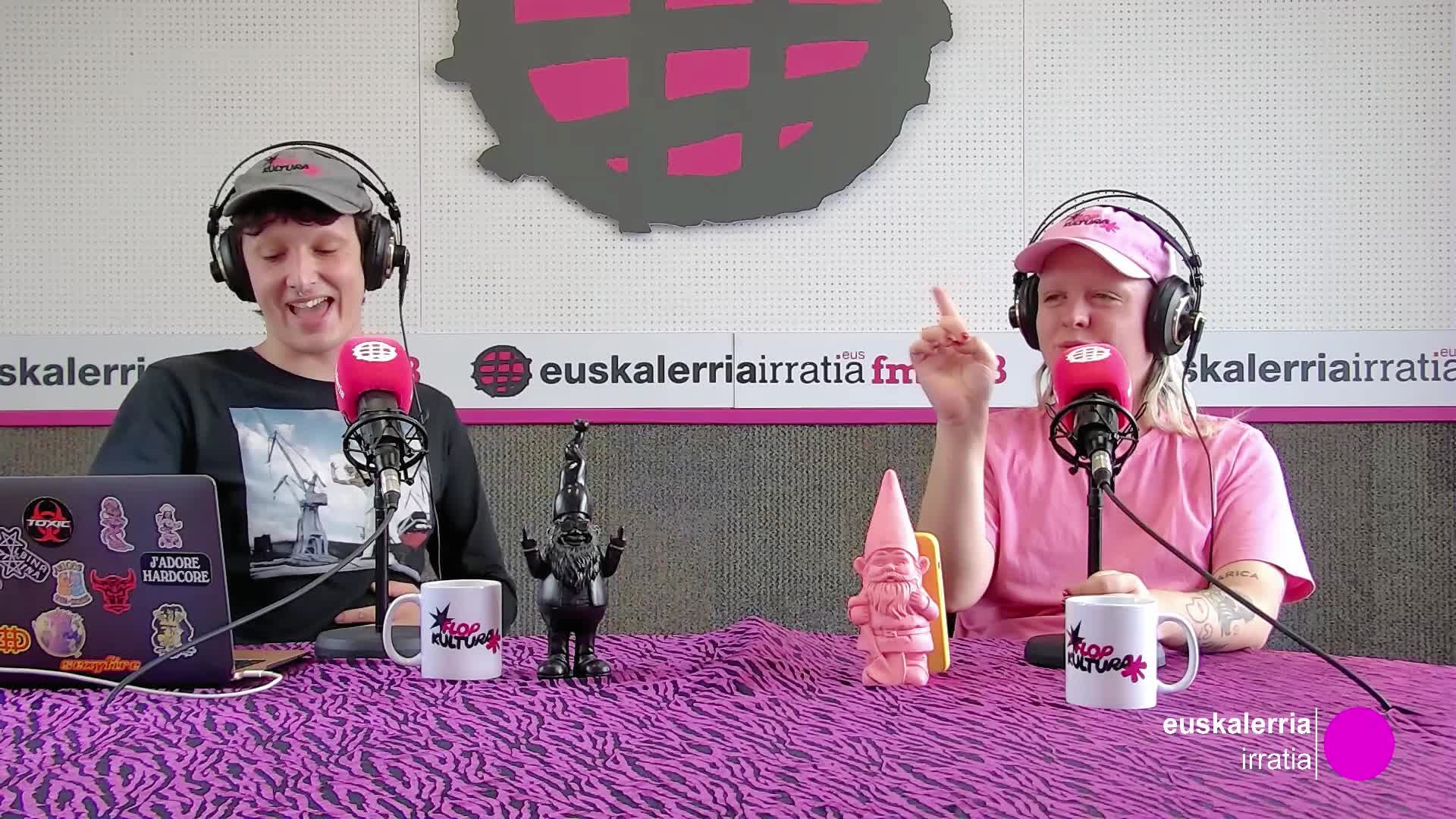 Zuzeneko Flop Kultura saioa Durangoko Azokako Berbagailua gune berritik