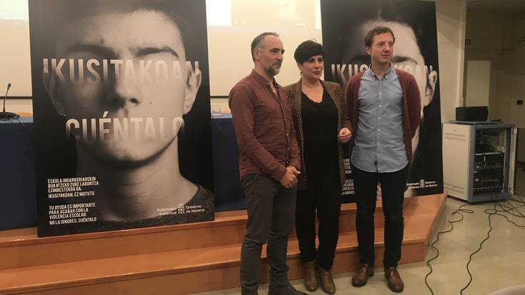 Eskola jazarpenaren aurrean isilik ez geratzeko deia egin zaie ikasleei