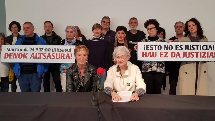 Altsasuko auzian justizia eskatuko dute kalean martxoaren 24an