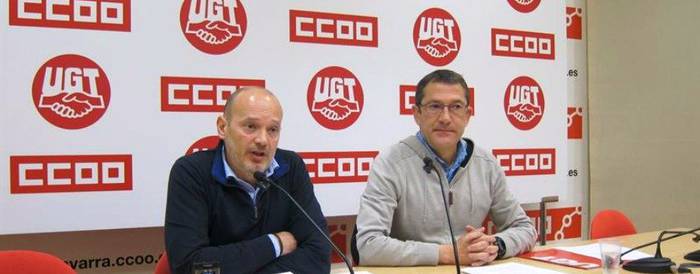 Raul Villar (CCOO): "Lan-instripu kopurua jasanezina da" 