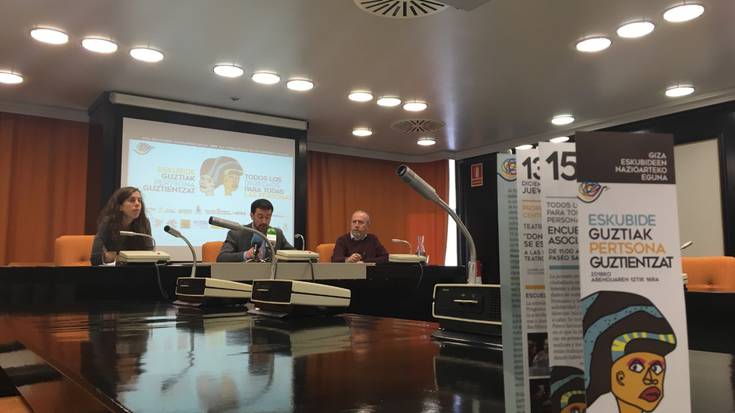 Giza eskubideak aldarrikatzen segitzeko beharra