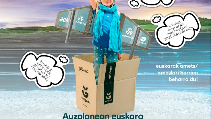Errigorak 9.000 kutxa prestatzea du helburu aurtengo Euskarari Puzka kanpainan