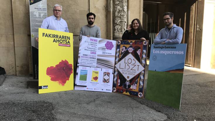 Harkaitz Canoren "Fakirraren Ahotsa"-k irabazi du Nafarroako liburu saltzaileen 2019ko saria
