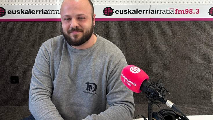 Eskuartean, David Broncano zur eta lur utzi zuen erraldoiak eta buruhandiak sortzeko enpresa nafarra