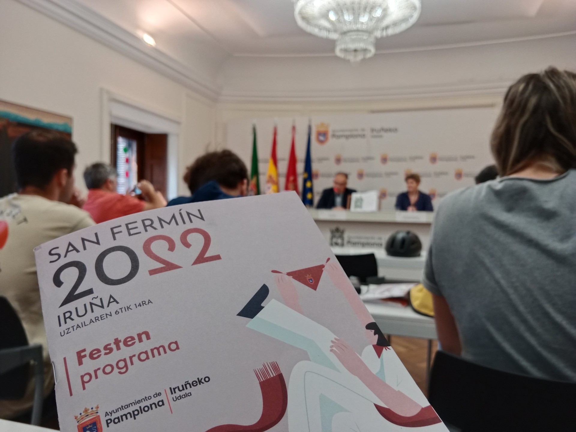 Euskarazko jarduera gutxi, egitarau ofizialean