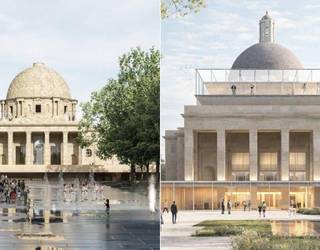 Iruñeko Erorien Monumetua adieraberritzeko bi proposamen