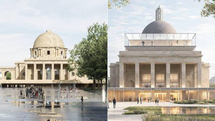 Iruñeko Erorien Monumetua adieraberritzeko bi proposamen