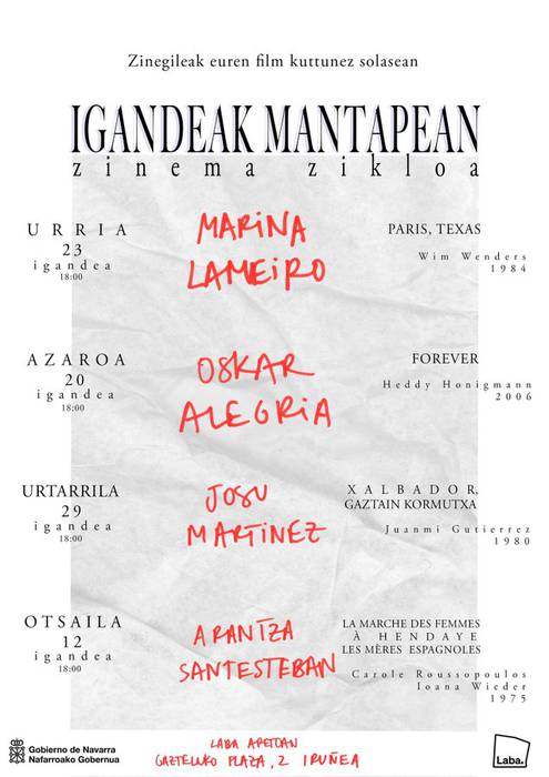 Igandeak Mantapean: Marina Lameiro.