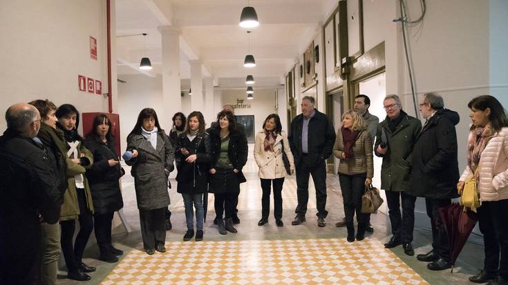 Geltoki proiektuko obrak amaituta autobus-geltoki zaharrean 