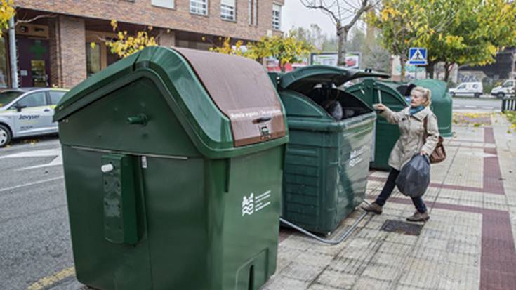 Gai organikoa bereizteko edukiontziak, Azpilagañan eta Artika Berrin