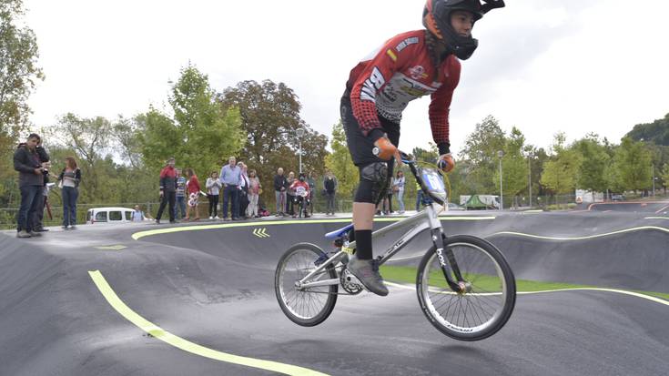 Irailean irekiko dute Trinitariosko 'pump track' pista berria