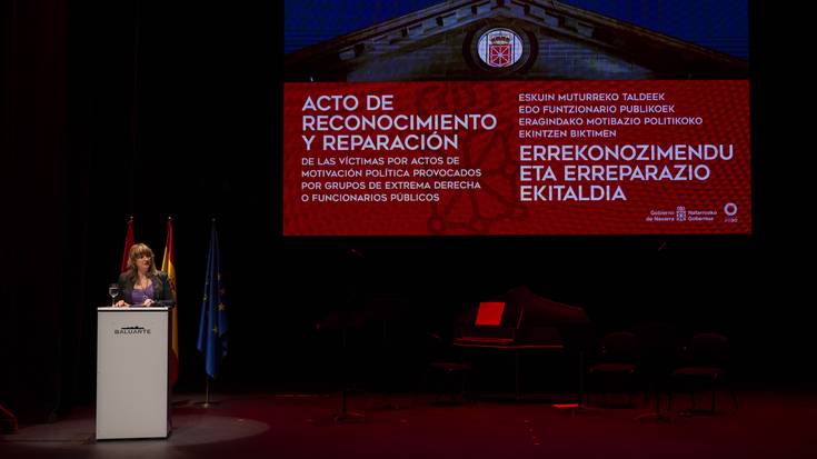 Eskuin muturreko taldeek edo funtzionario publikoek eragindako biktimak aitortuko dituzte Baluarten eginen duten ekitaldian