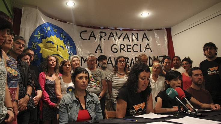 Europaren "migrazio politika kriminalak" salatzeko mobilizazioa eginen dute bihar Iruñean