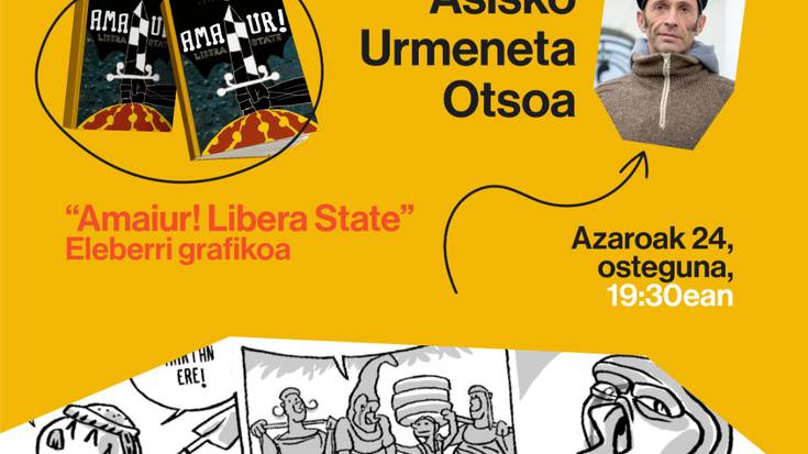 'Amaiur! Libera State' eleberri grafikoaren aurkezpena