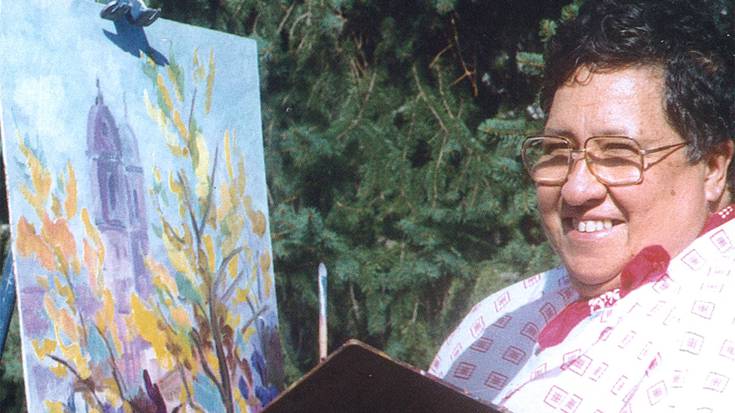 Ana Mari Marin margolaria zendu da