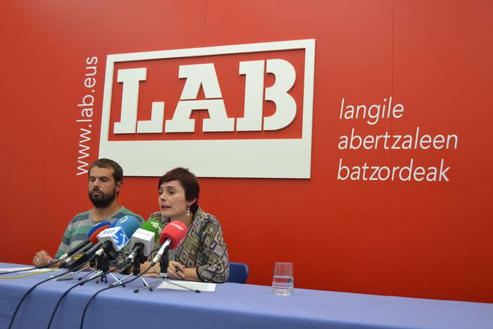 Nafarroako ordezkaritza sindikalaren %16ra iritsi da LAB
