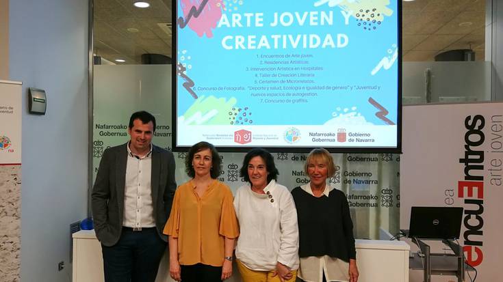 Gazte sormena sustatzeko berrikuntzak: arte egoitzak eta argazkilatza, grafiti eta kontakizun laburren lehiaketa