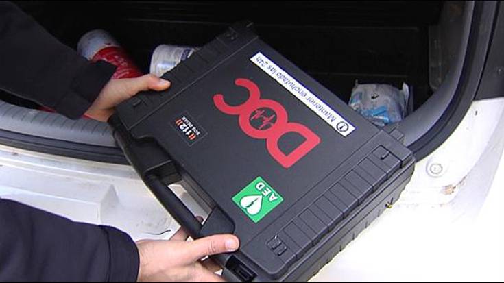 1.343 biztanleko desfibriladore bat du Nafarroak