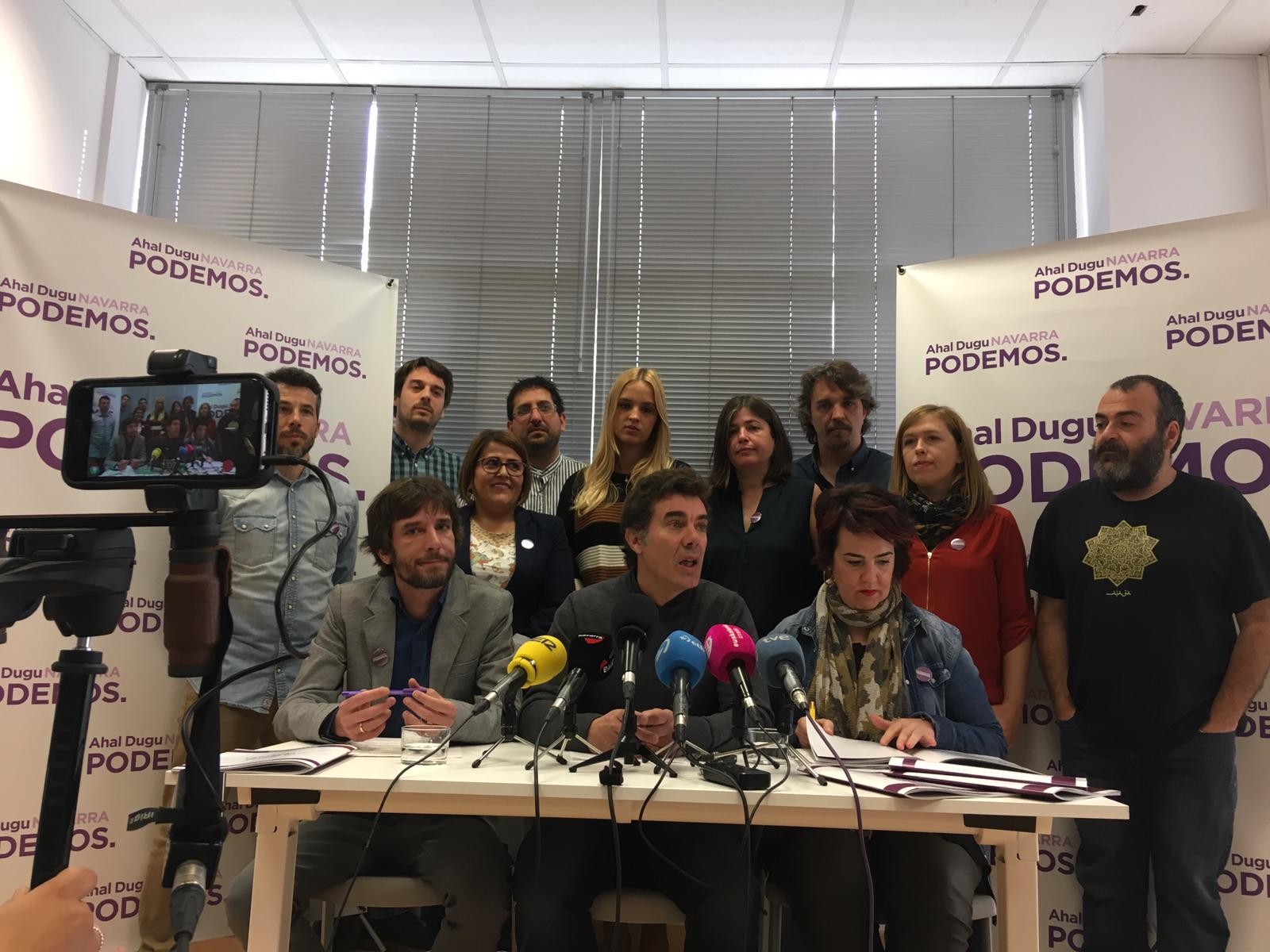 'Elkarlanaren indarra'ren bidez segitu nahi du Podemosek aldaketa izaten