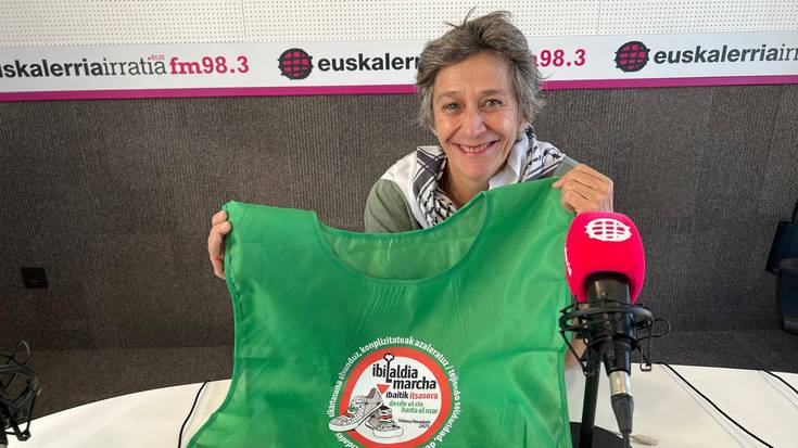 Elisa Huarte: “Palestina askatzeko eskatuko dugu Tutera eta Hendaia arteko ibilaldian”