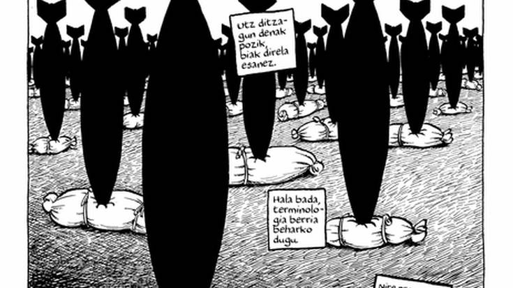 'Gerra Gazan' komiki aurkezpena