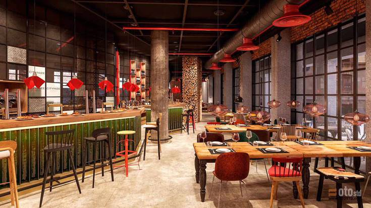 Unzu denda zenaren tokian, Hostela