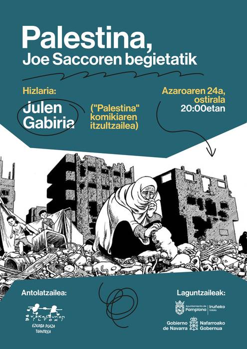 Palestina, Joe Saccoren begietatik