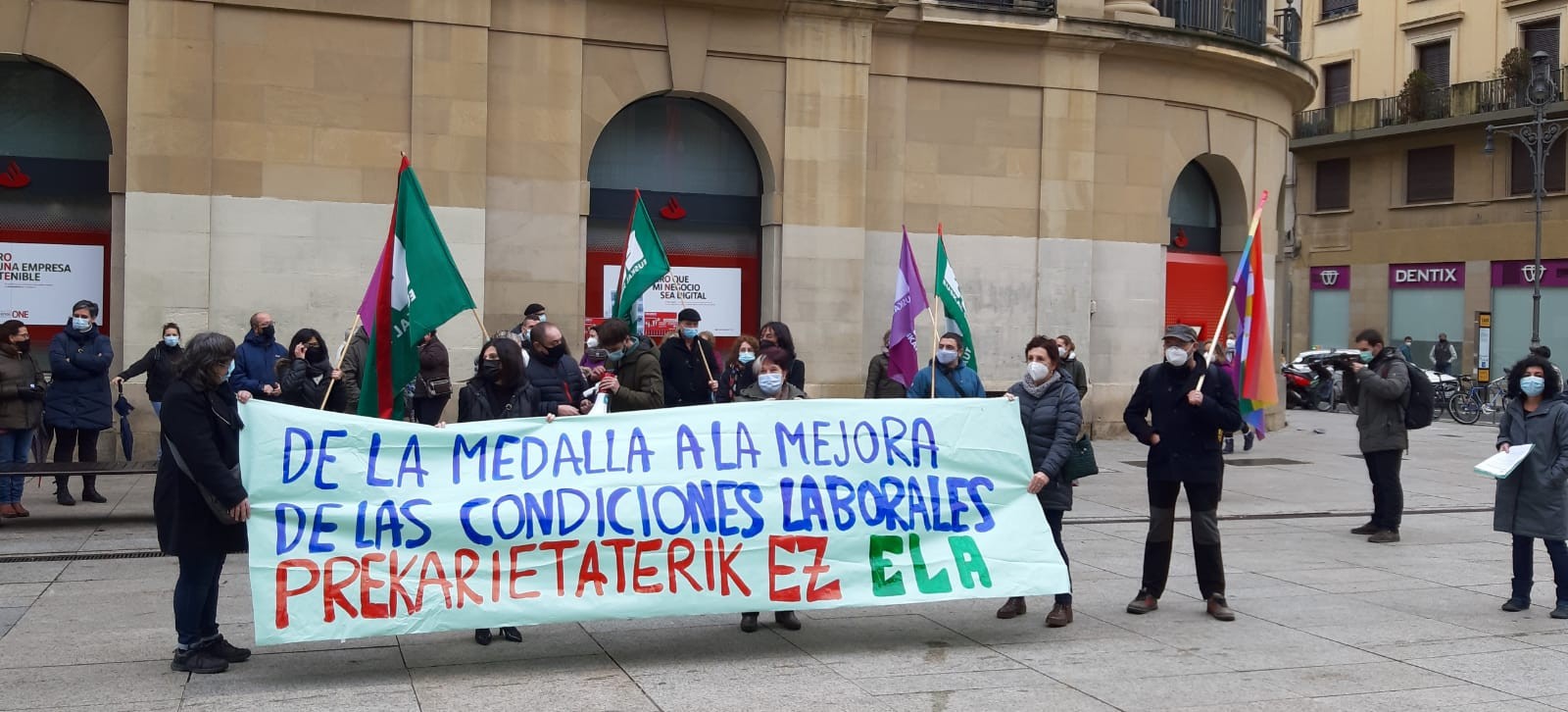 ELAk "kalitatezko osasun eta zainketa sistema duina" eskatu dio Nafarroako Gobernuari