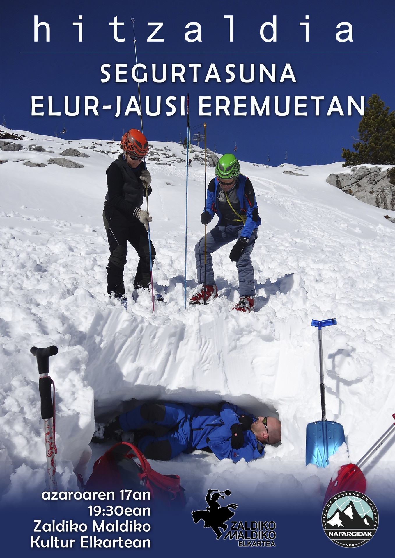 Gaur Zaldikon: "Elurra eta segurtasuna"