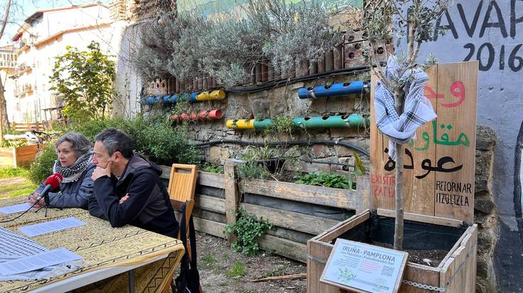 Palestinako Lurraren Egunean, olibondoak sinbolo gisa