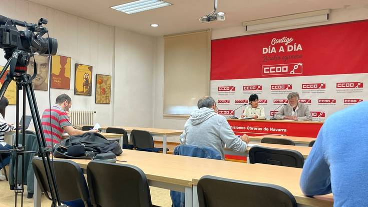 Gutxika txikituz doa soldata arrakala Nafarroan, CCOO sindikatuaren arabera